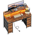 Gaming-Schreibtisch, 119,38 cm für Homeoffice und Arbeitszimmer – Detailansicht 8