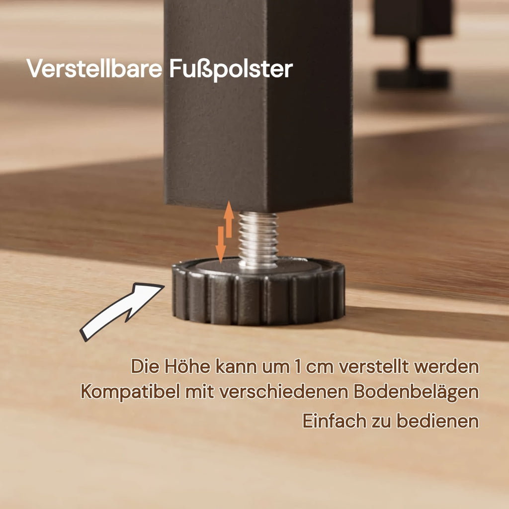 Gaming-Schreibtisch, 119,38 cm für Homeoffice und Arbeitszimmer – Detailansicht 10
