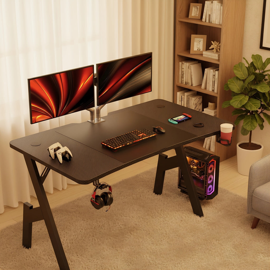 Gaming-Schreibtisch, 81,28 Cm für Arbeitszimmer und Homeoffice – Detailansicht 3