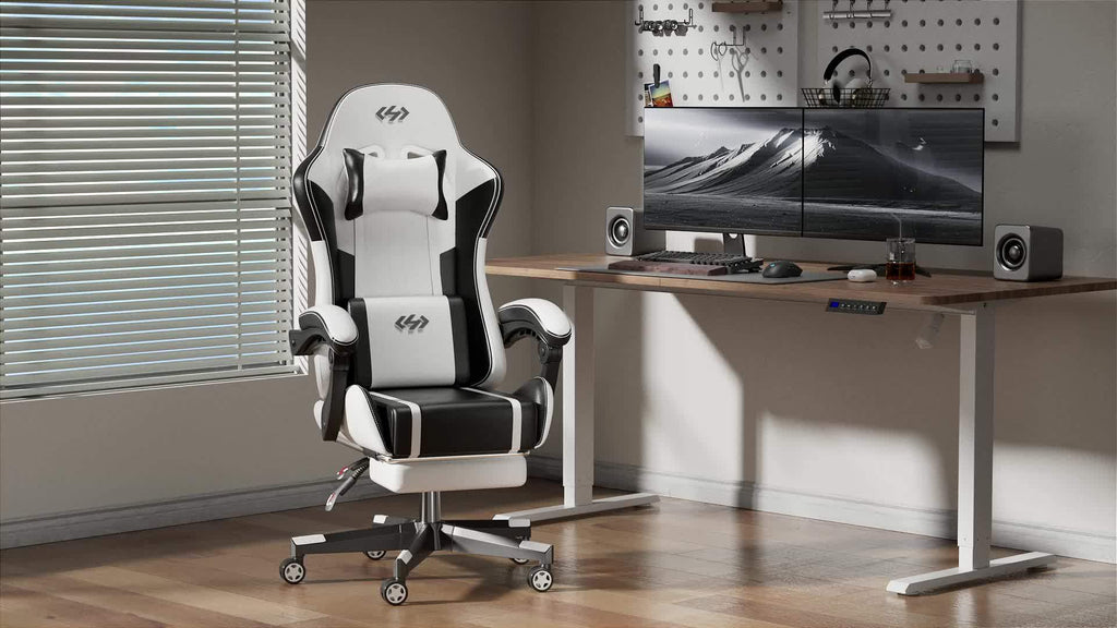 Gaming-Stuhl, 360° drehbar für Gaming und Computerplatz – Detailansicht 15