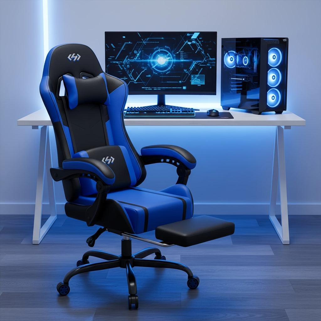 Gaming-Stuhl, 360° drehbar für Gaming und Computerplatz – Detailansicht 24