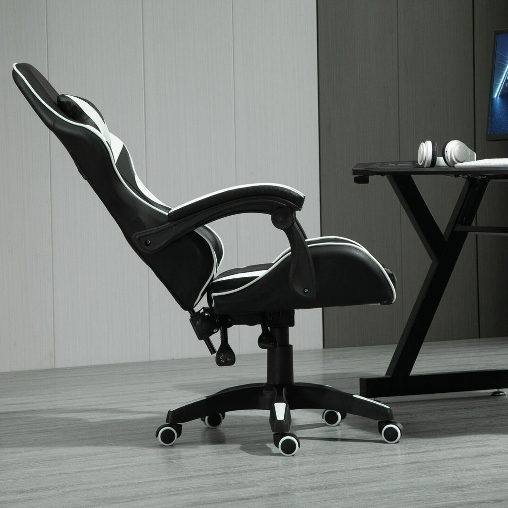 Gaming-Stuhl, Blau für Computerplatz und Gaming – Detailansicht 5