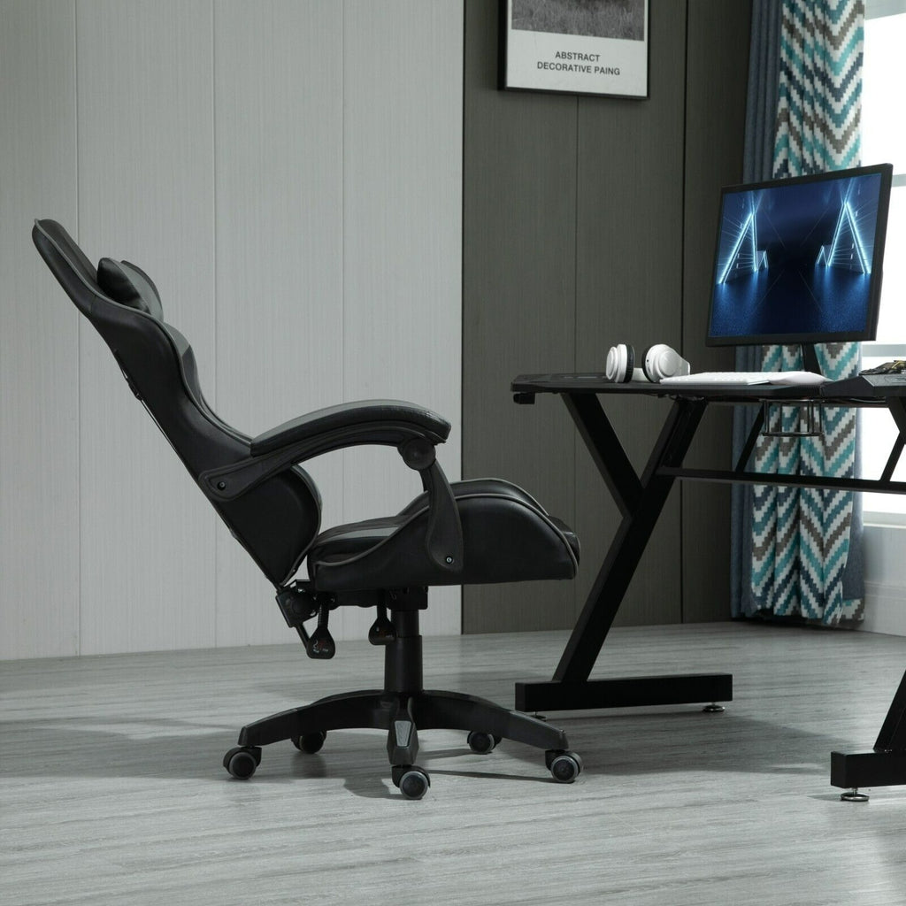 Gaming-Stuhl, Blau für Computerplatz und Gaming – Detailansicht 20