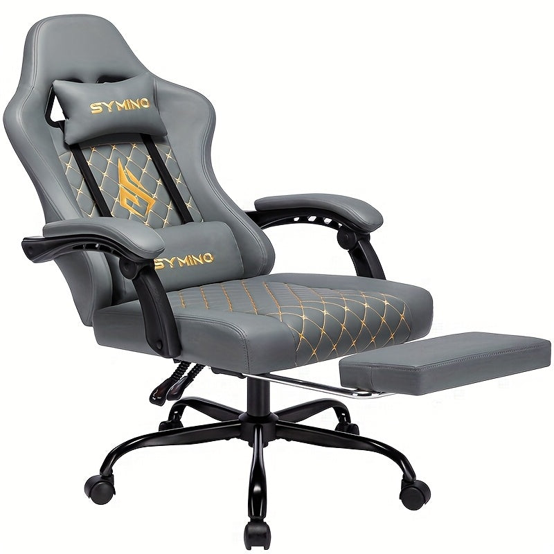Gaming-Stuhl, Hellblau für Gaming – Detailansicht 6