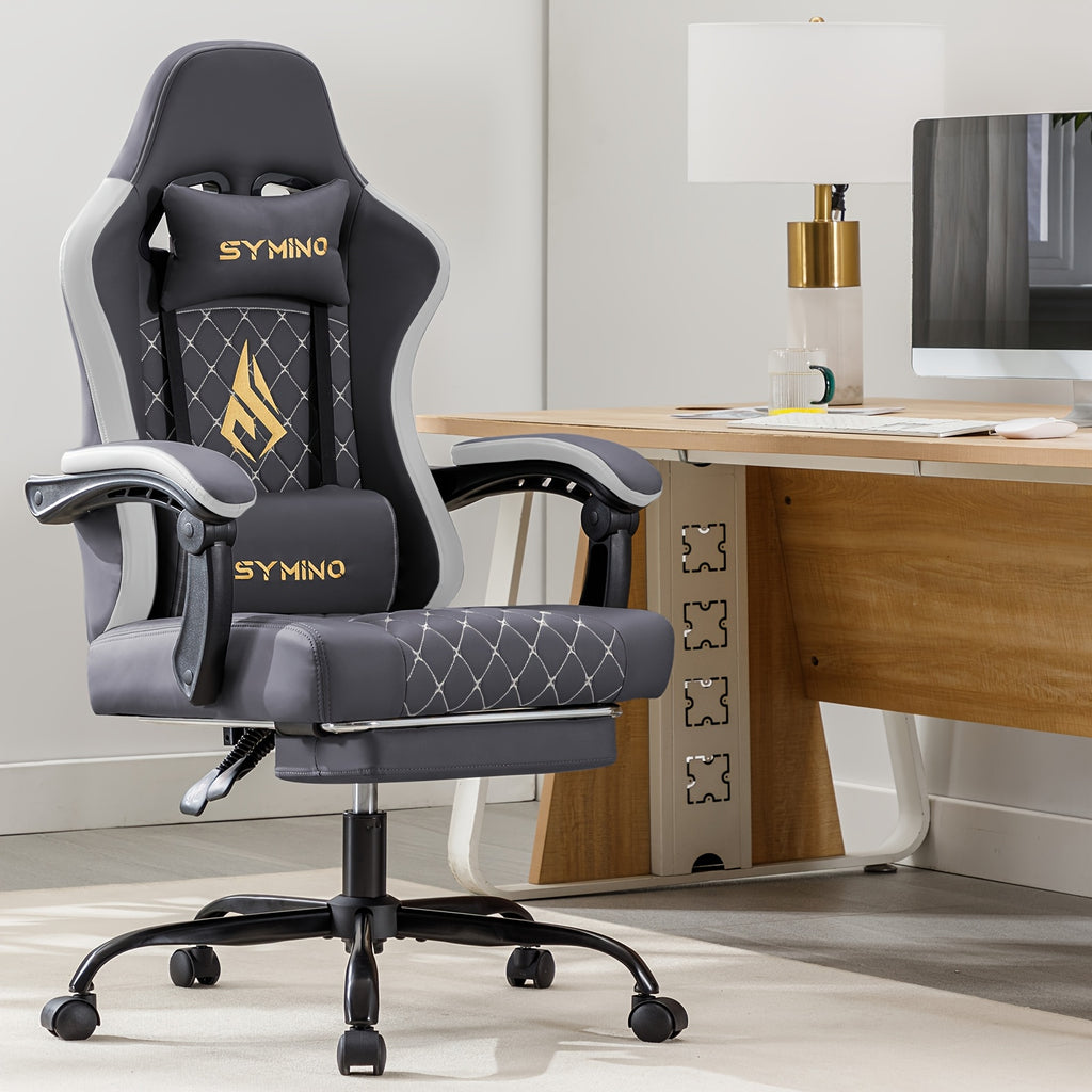 Gaming-Stuhl, Hellblau für Gaming – Detailansicht 10
