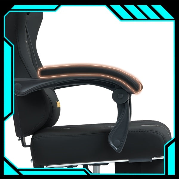 Gaming-Stuhl, Leder für Gaming und Computerplatz – Detailansicht 3