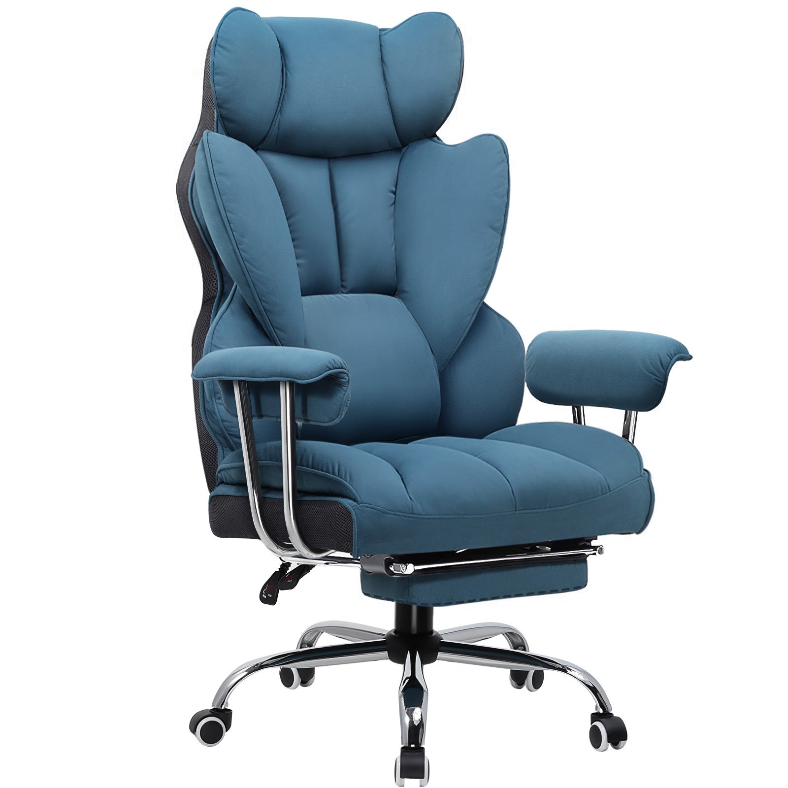 Gaming-Stuhl, SCHWARZ für Computerplatz und Gaming – Detailansicht 6