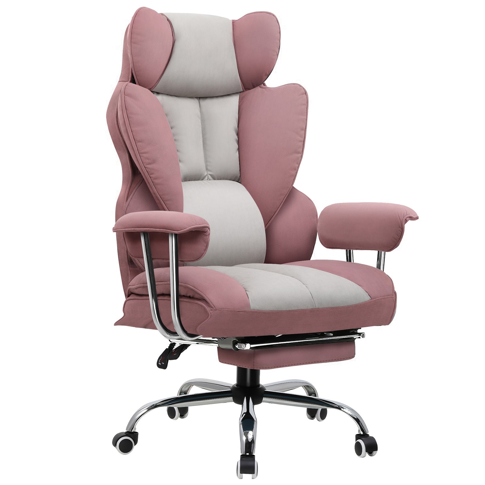 Gaming-Stuhl, SCHWARZ für Computerplatz und Gaming – Detailansicht 8