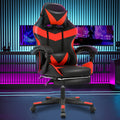 Gaming-Stuhl, Schwarz und weiß für Gaming – Detailansicht 5