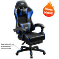 Gaming-Stuhl, Schwarzgrau für Computerplatz und Gaming – Detailansicht 4