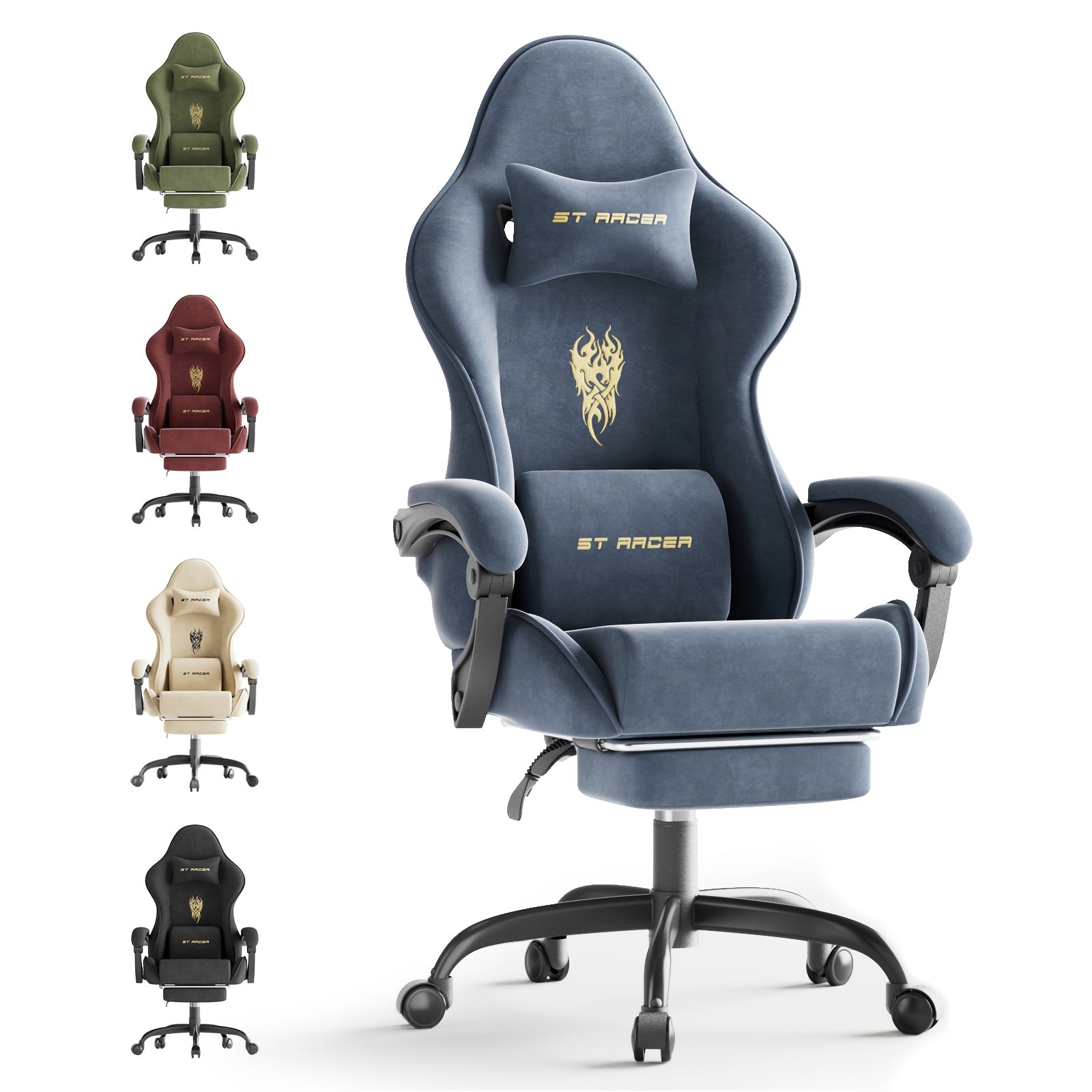 Gaming-Stuhl, verstellbar für Gaming und Computerplatz – Detailansicht 4