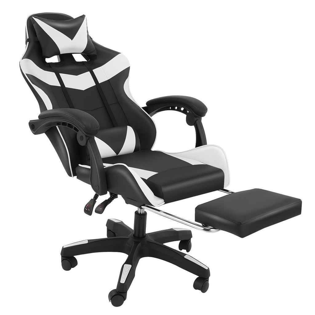 Gaming-Stuhl, WEIß für Gaming und Computerplatz – Detailansicht 25