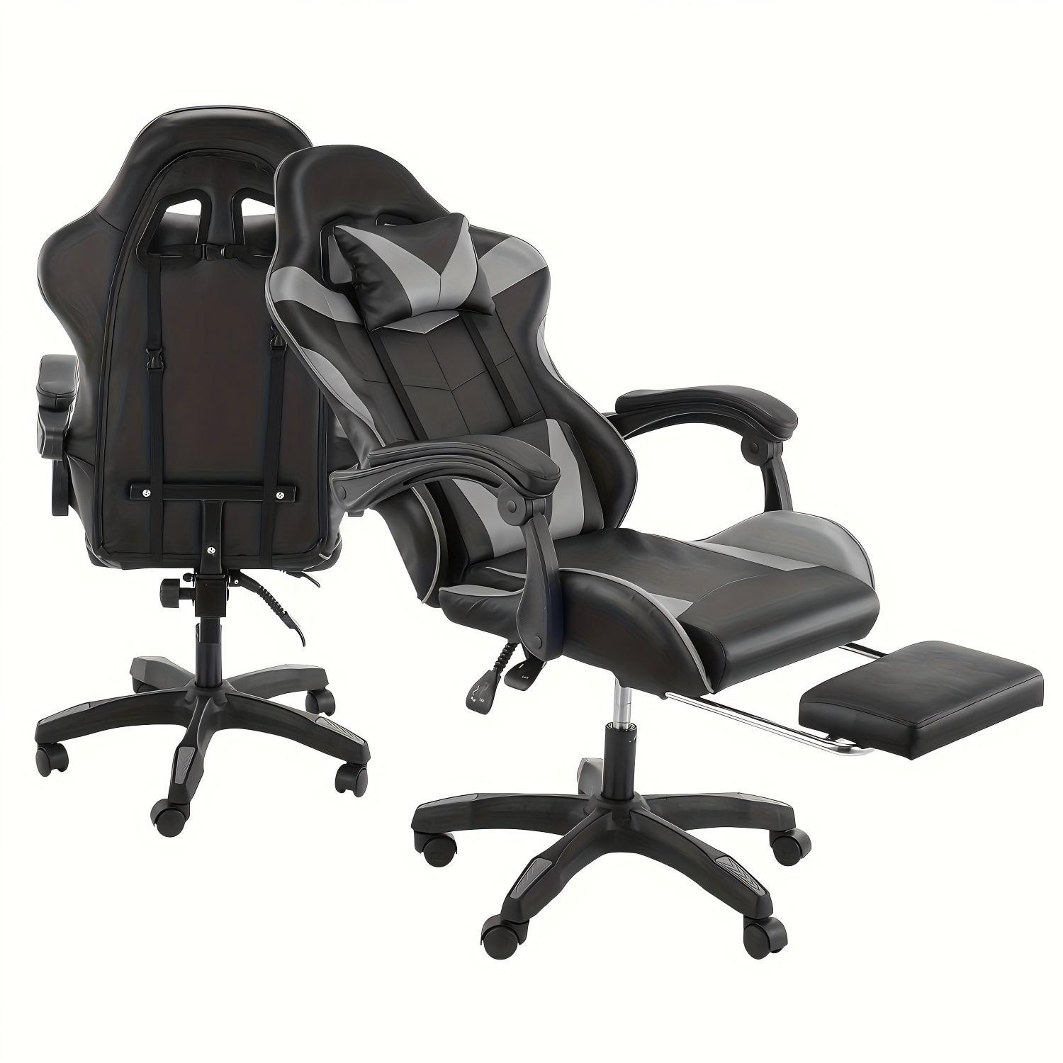 Gaming-Stuhl, WEIß für Gaming und Computerplatz – Detailansicht 26