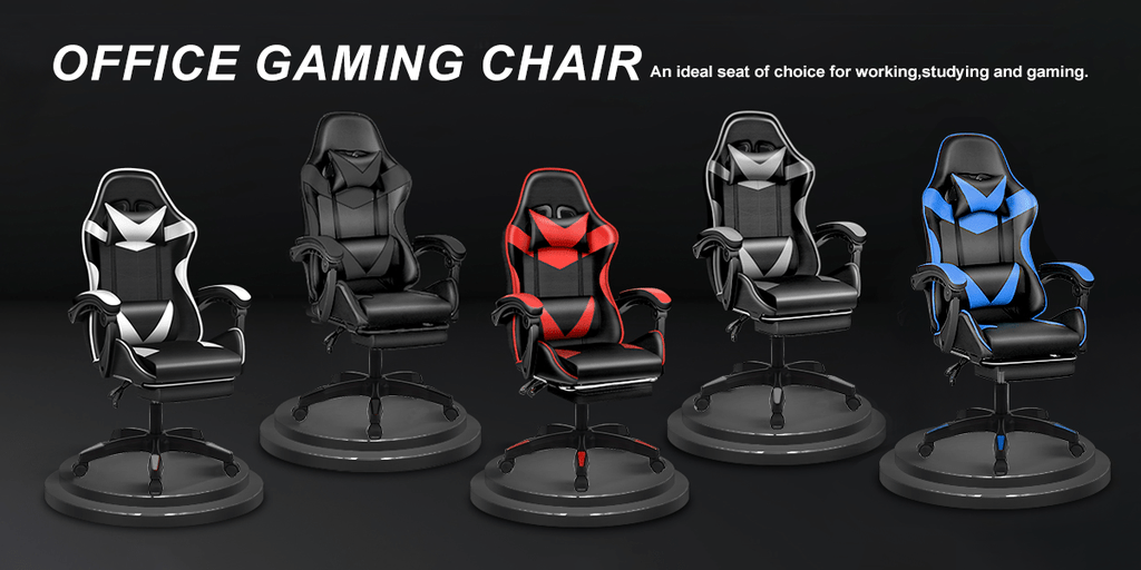 Gaming-Stuhl, WEIß für Gaming und Computerplatz – Detailansicht 36