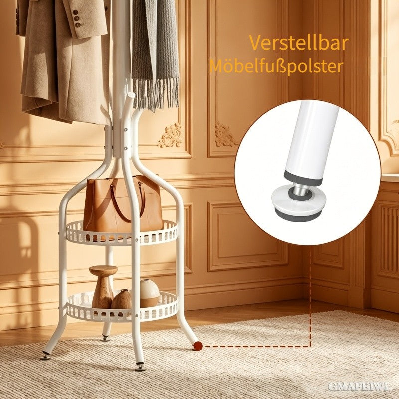 Garderobenständer, Metall für Schlafzimmer und Bett – Detailansicht 9
