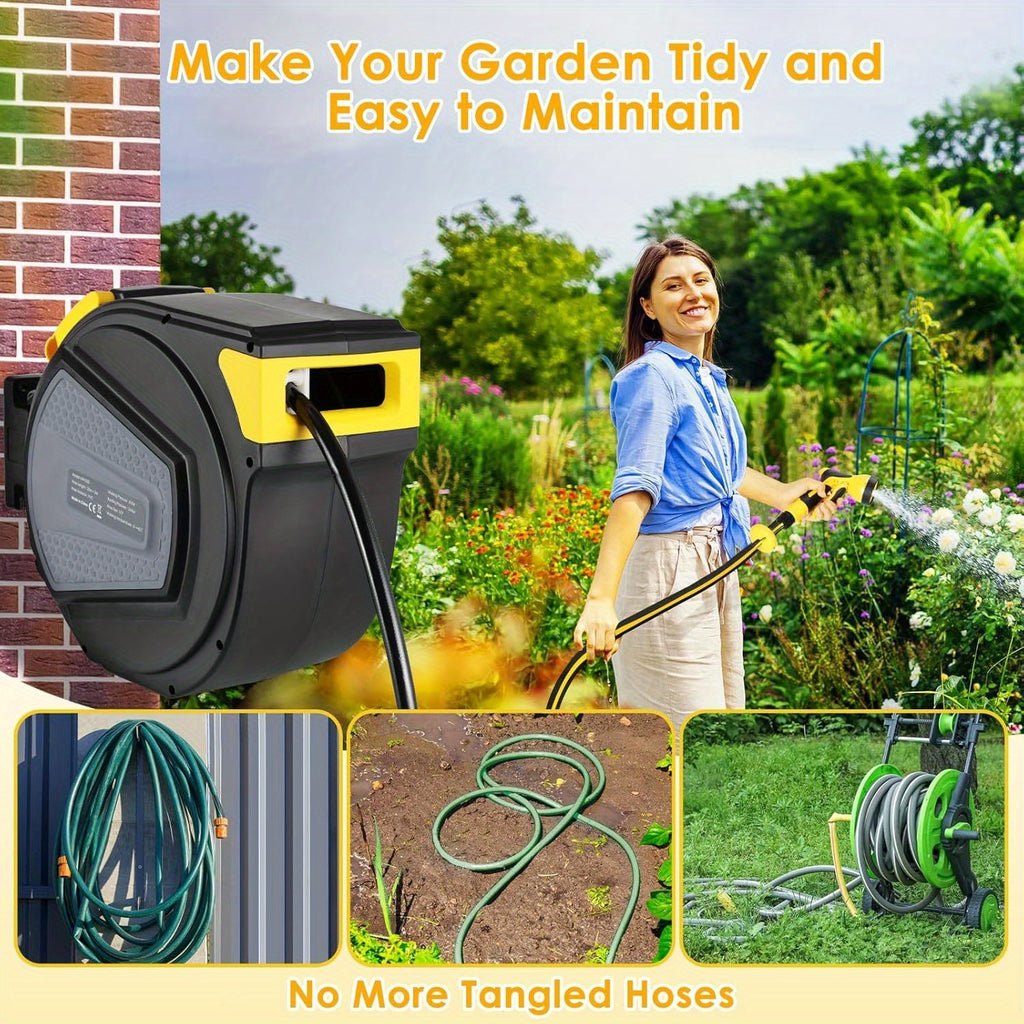 Gartenbewässerungswerkzeuge, Grau+Orange für Garten und Terrasse – Hauptansicht