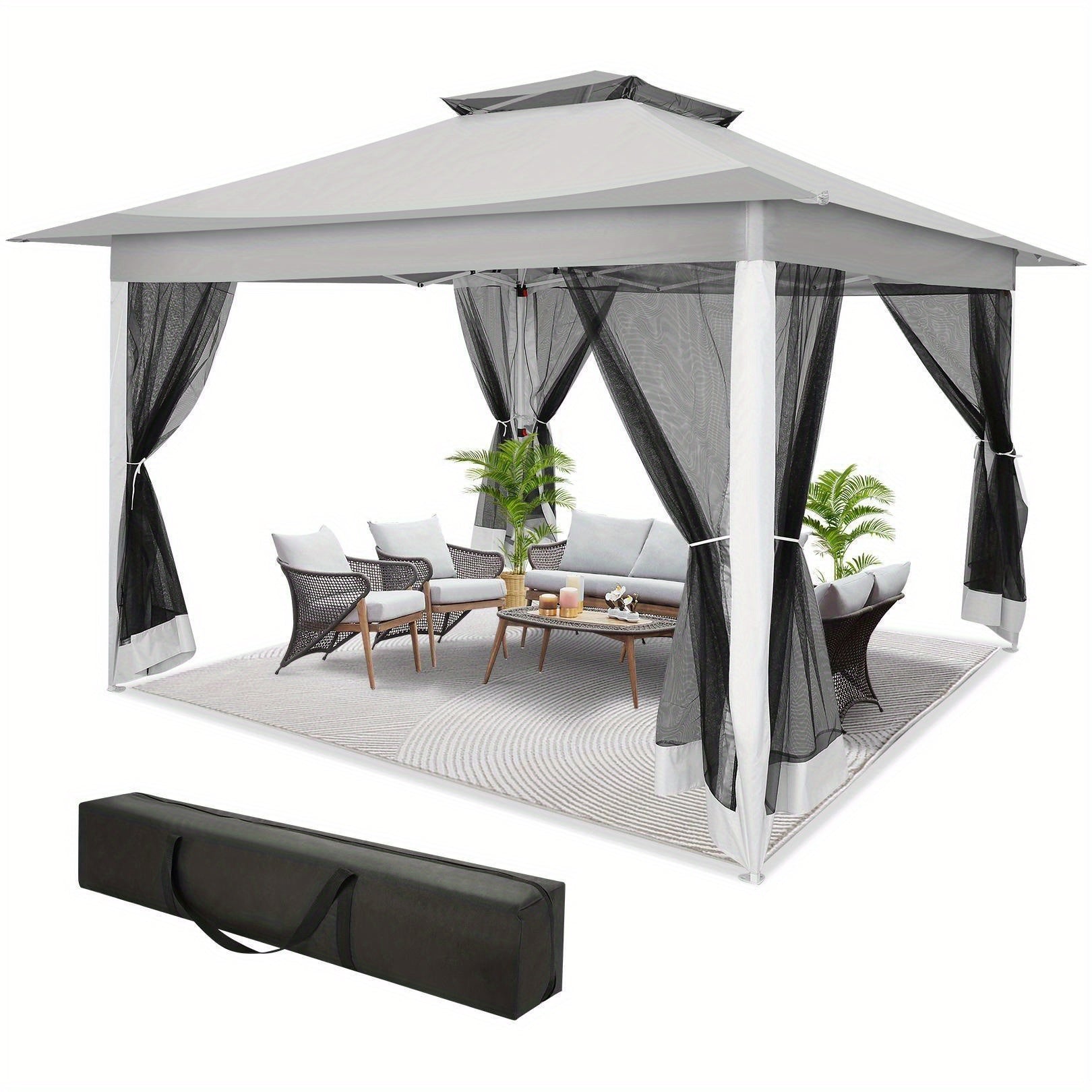 Gartenlauben, 3,66x3,66 für Garten und Terrasse – Detailansicht 7