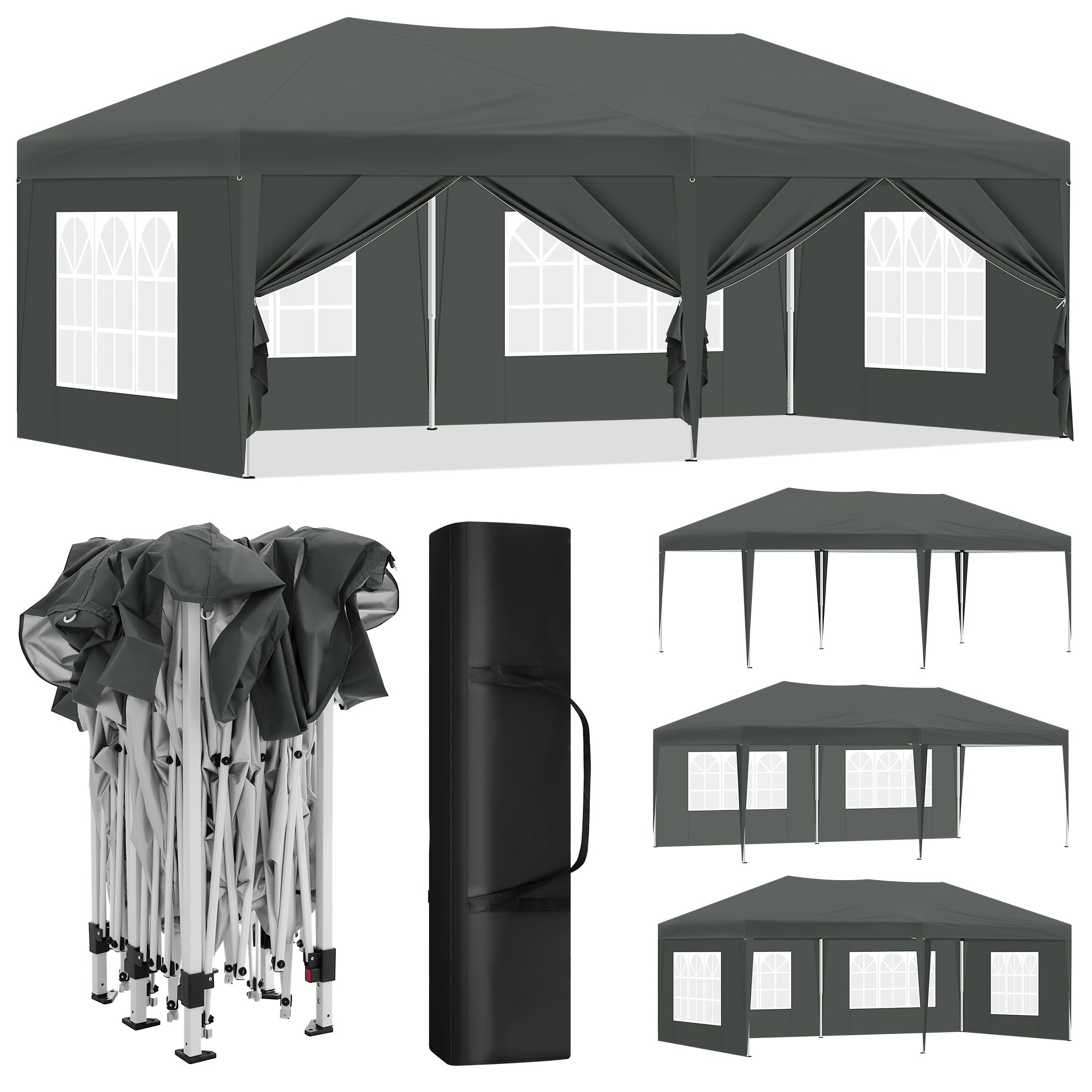 Gartenlauben, 3x6m für Garten und Terrasse – Detailansicht 3