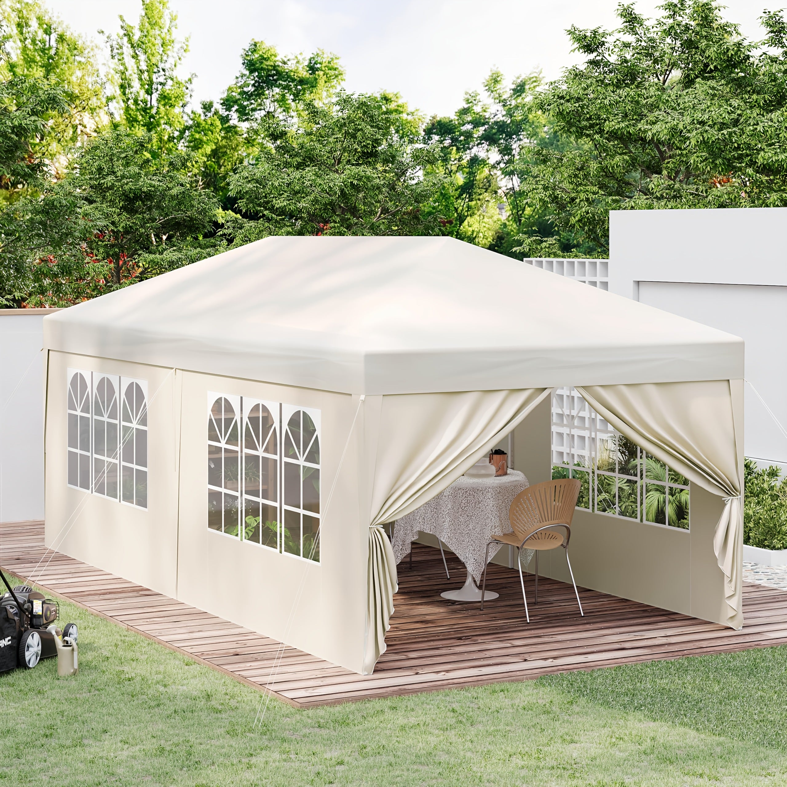 Gartenlauben, 3x6m für Garten und Terrasse – Detailansicht 7