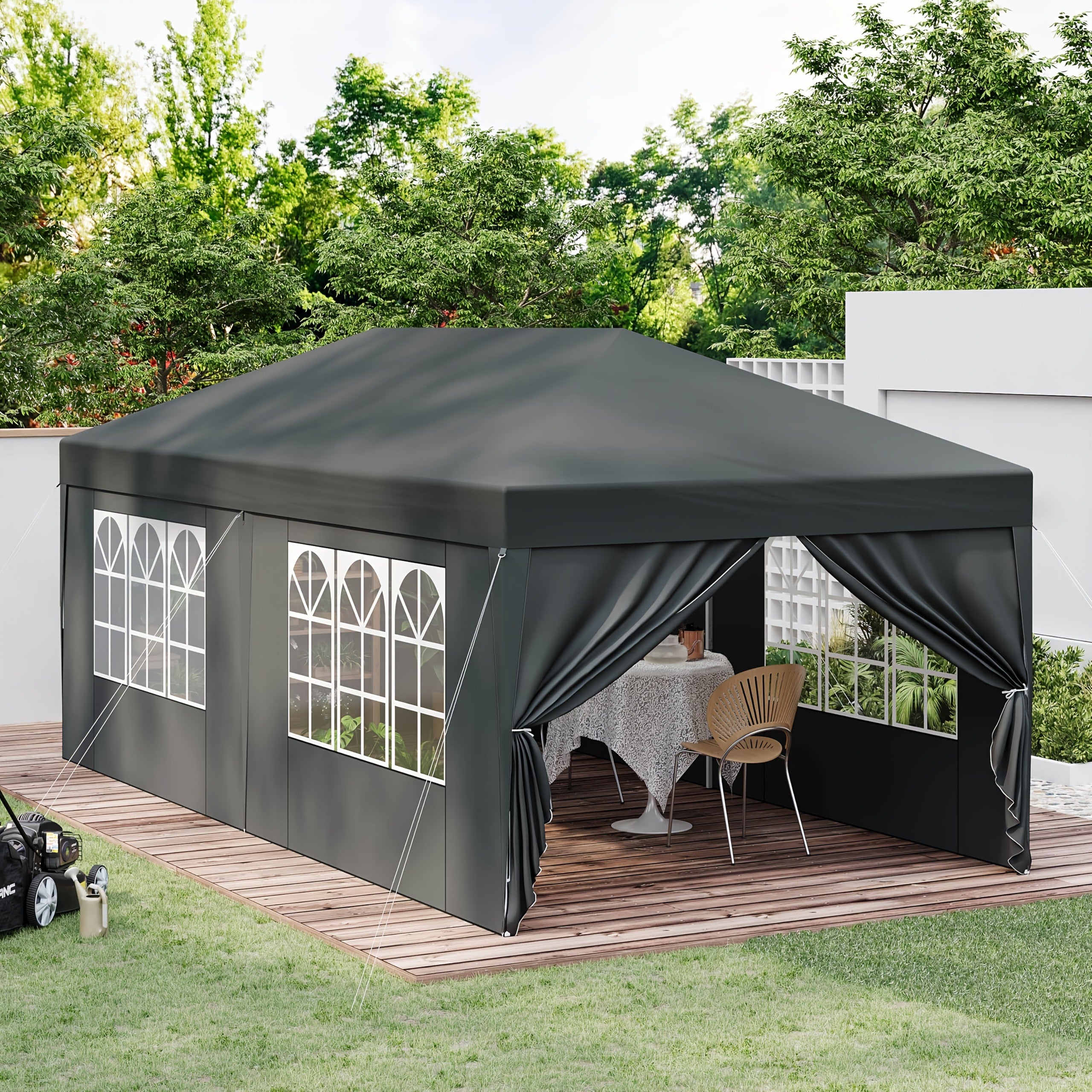 Gartenlauben, 3x6m für Garten und Terrasse – Detailansicht 10