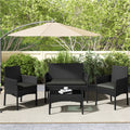 Gartenmöbel-Set, Grau für Balkon und Garten – Hauptansicht