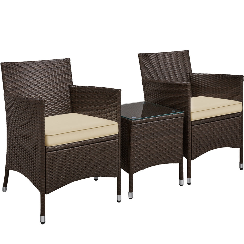 Gartenmöbel-Set, Schwarz & Khaki für Garten – Detailansicht 10