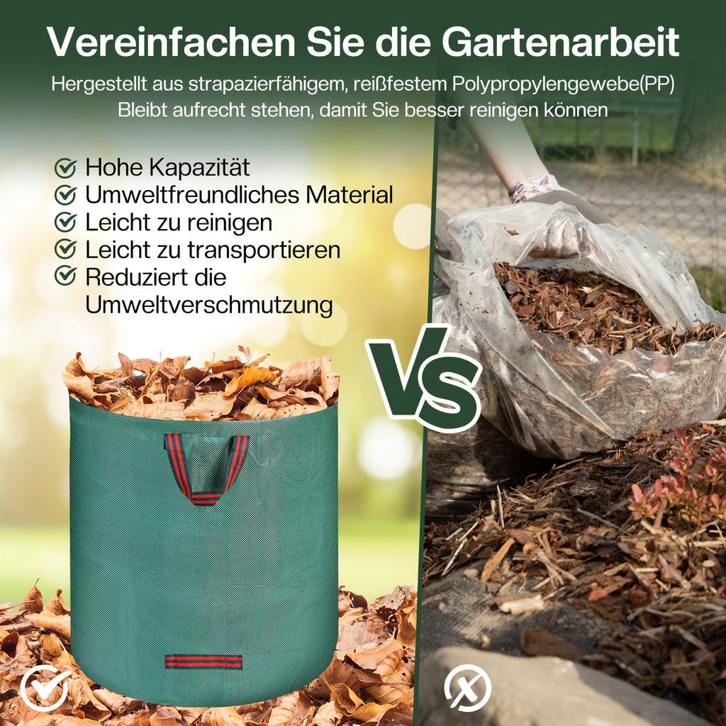 Gartensacke, faltbar für Garten und Terrasse – Detailansicht 5