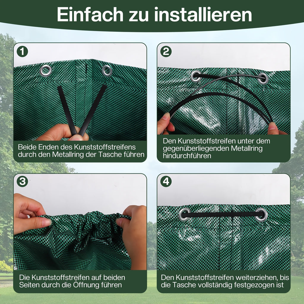 Gartensacke, faltbar für Garten und Terrasse – Detailansicht 6