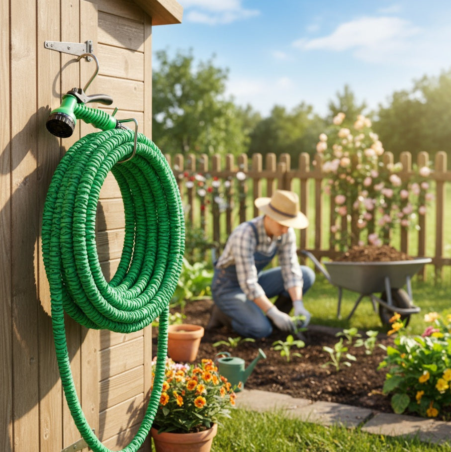 Gartenschlauch, 60 m für Garten und Terrasse – Detailansicht 13