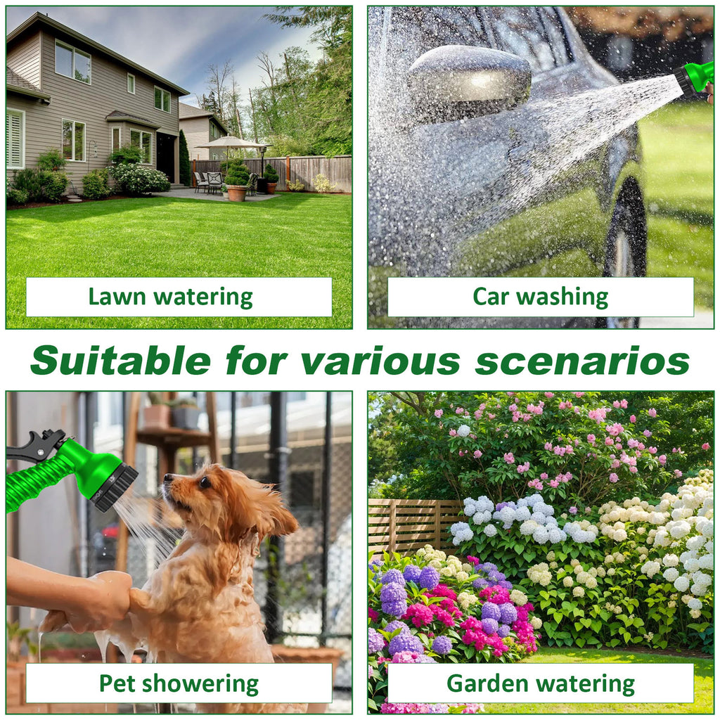 Gartenschlauch, Blau für Garten und Terrasse – Detailansicht 9
