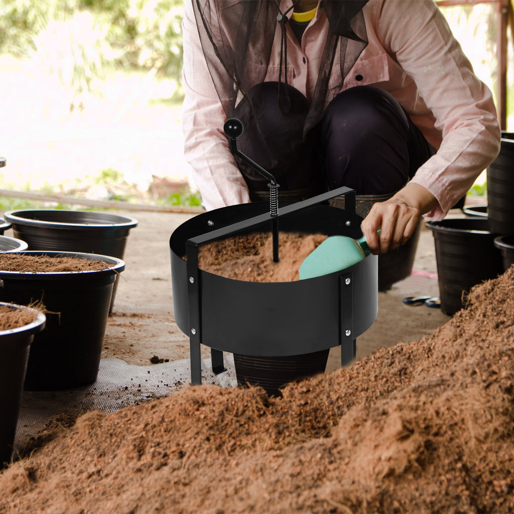 Gartensieb Kompostsieb, Schwarz für Garten und Terrasse – Detailansicht 8