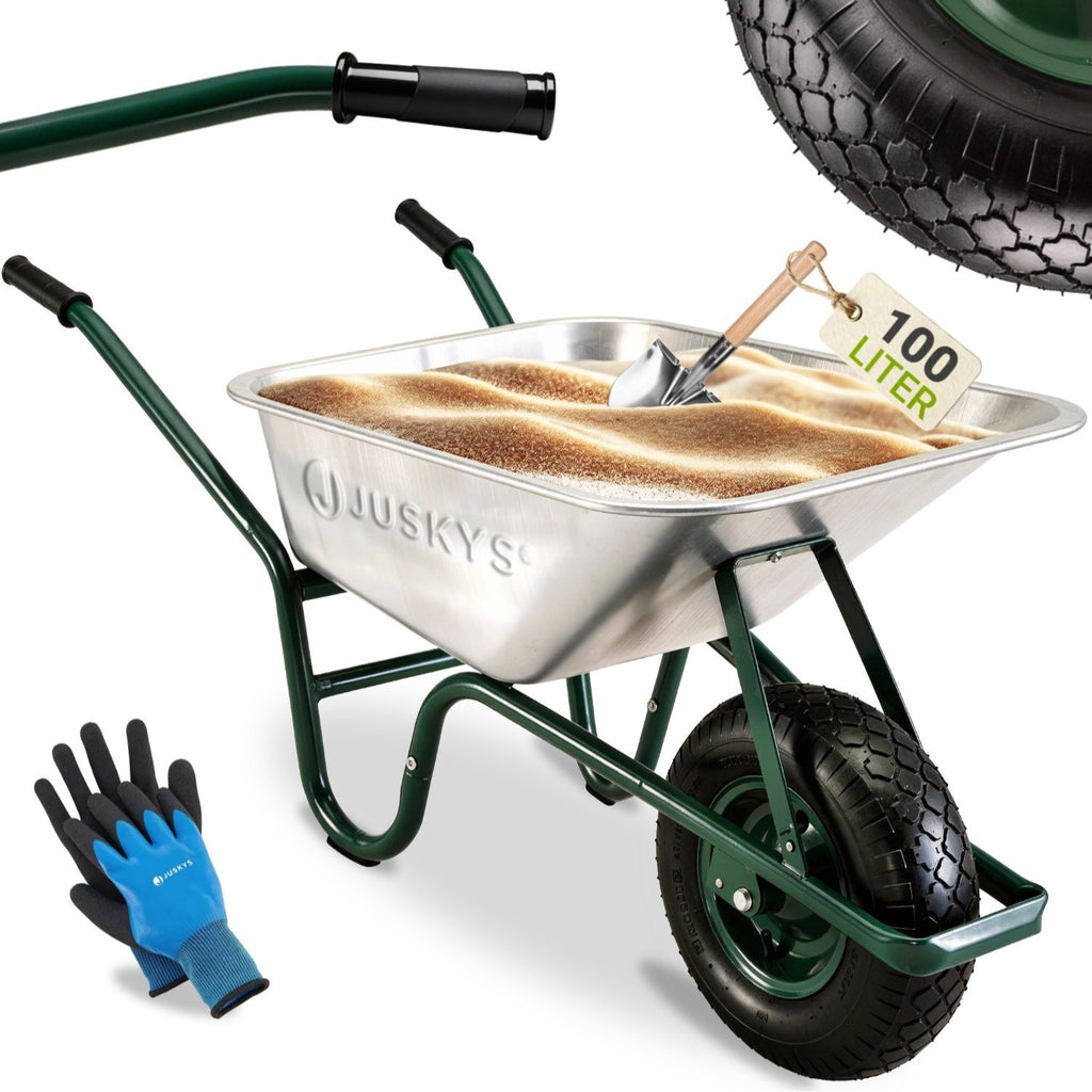 Gartenwagen, Silber für Garten und Terrasse – Hauptansicht