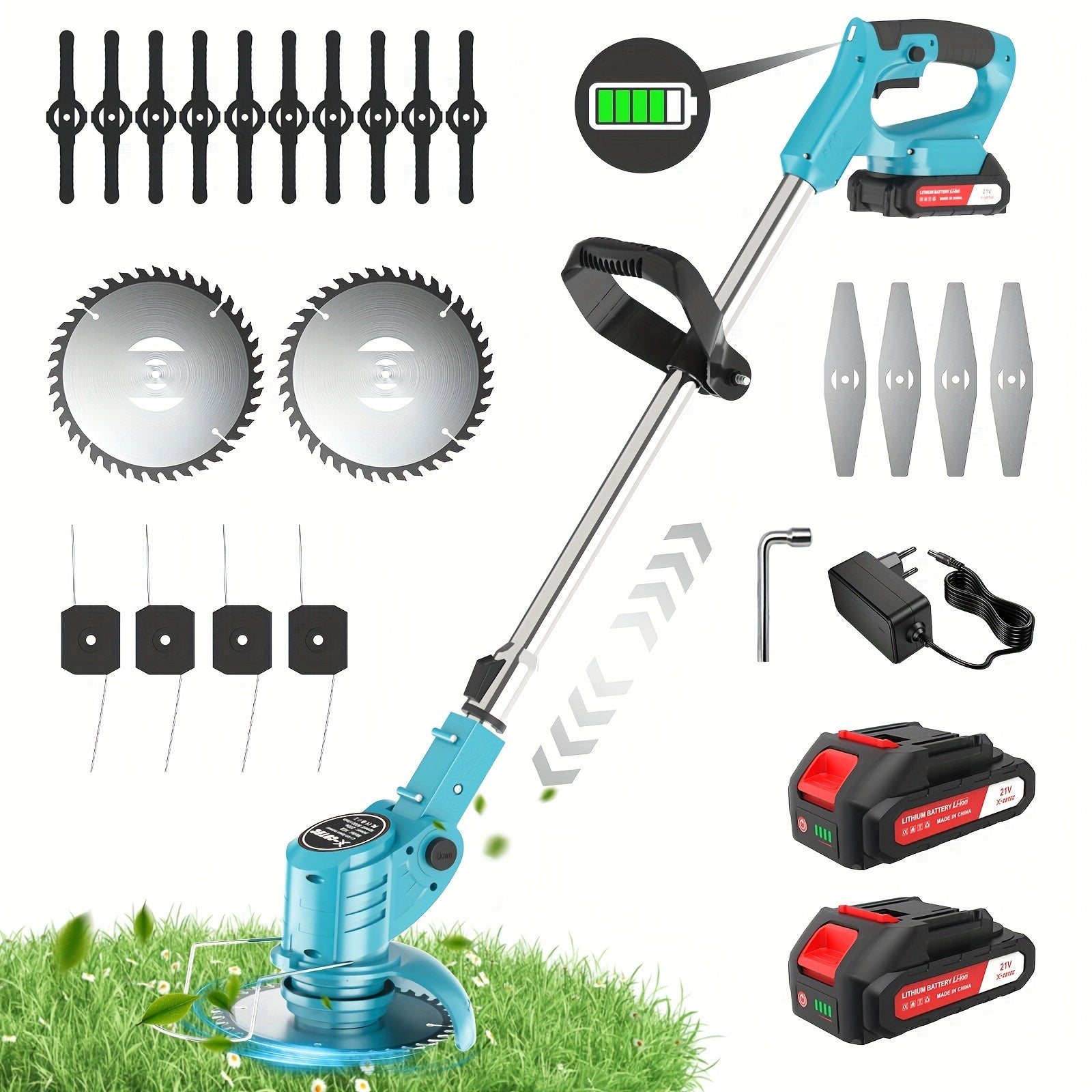 Gartenwerkzeuge, 2 × 2 für Garten und Terrasse – Hauptansicht