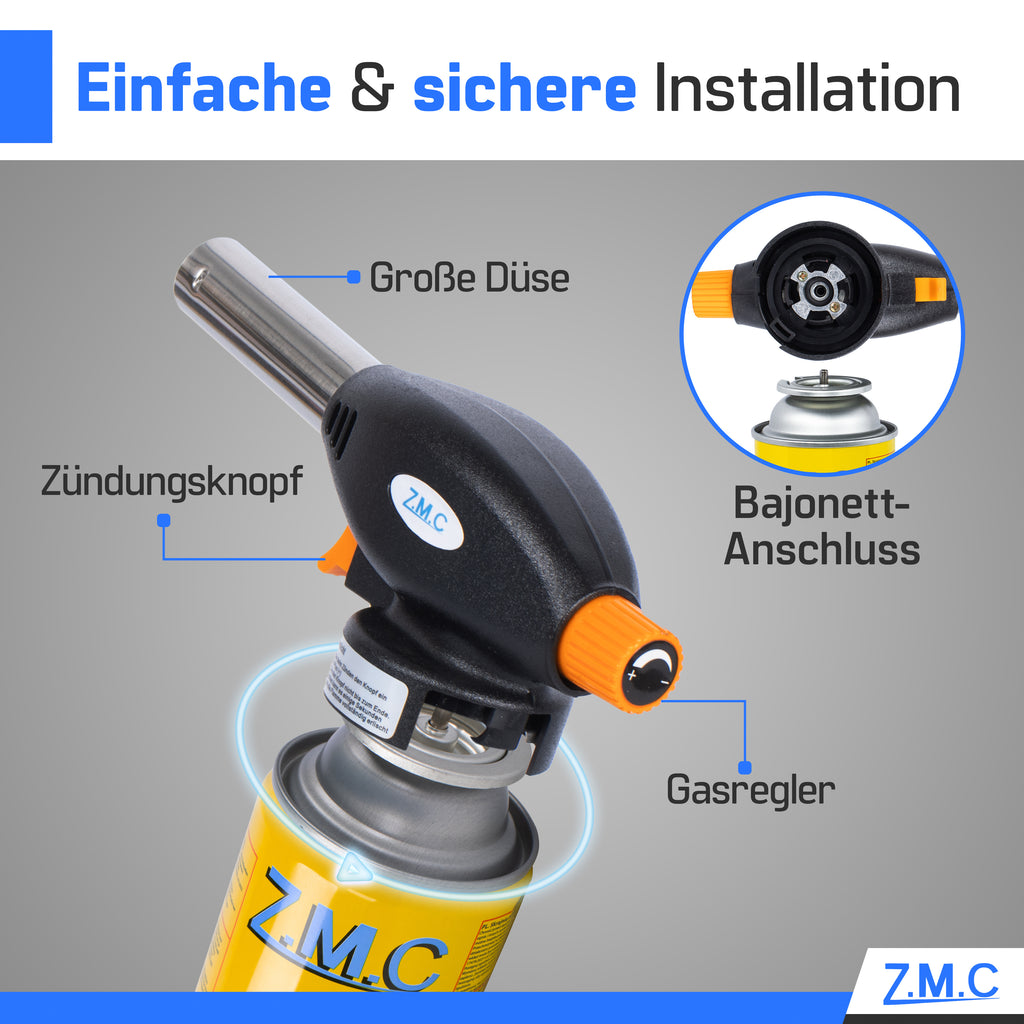 Gasbrenner Lötbrenner, Holz für Küche und Essbereich – Detailansicht 17