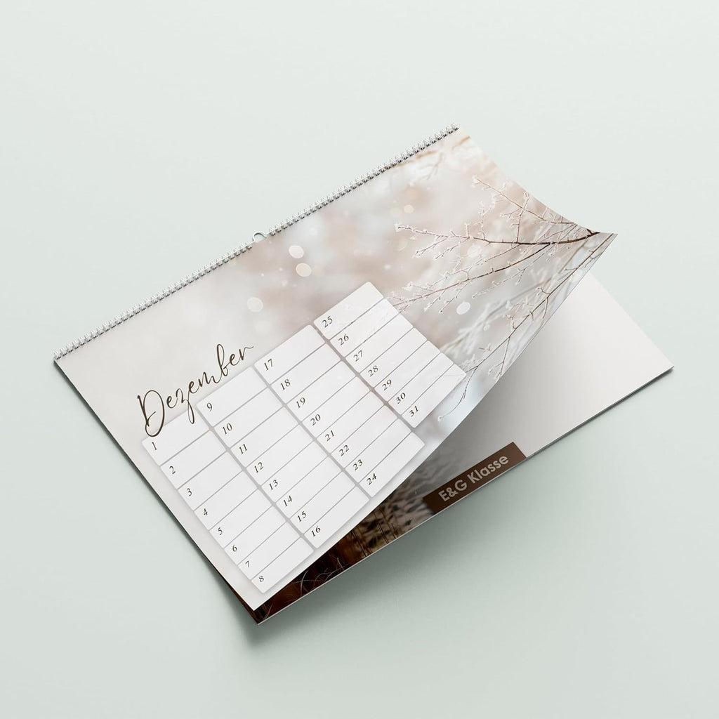Geburtstagskalender undatiert Geburtstagsplaner, A5-Format für Alltag und Zuhause – Detailansicht 3