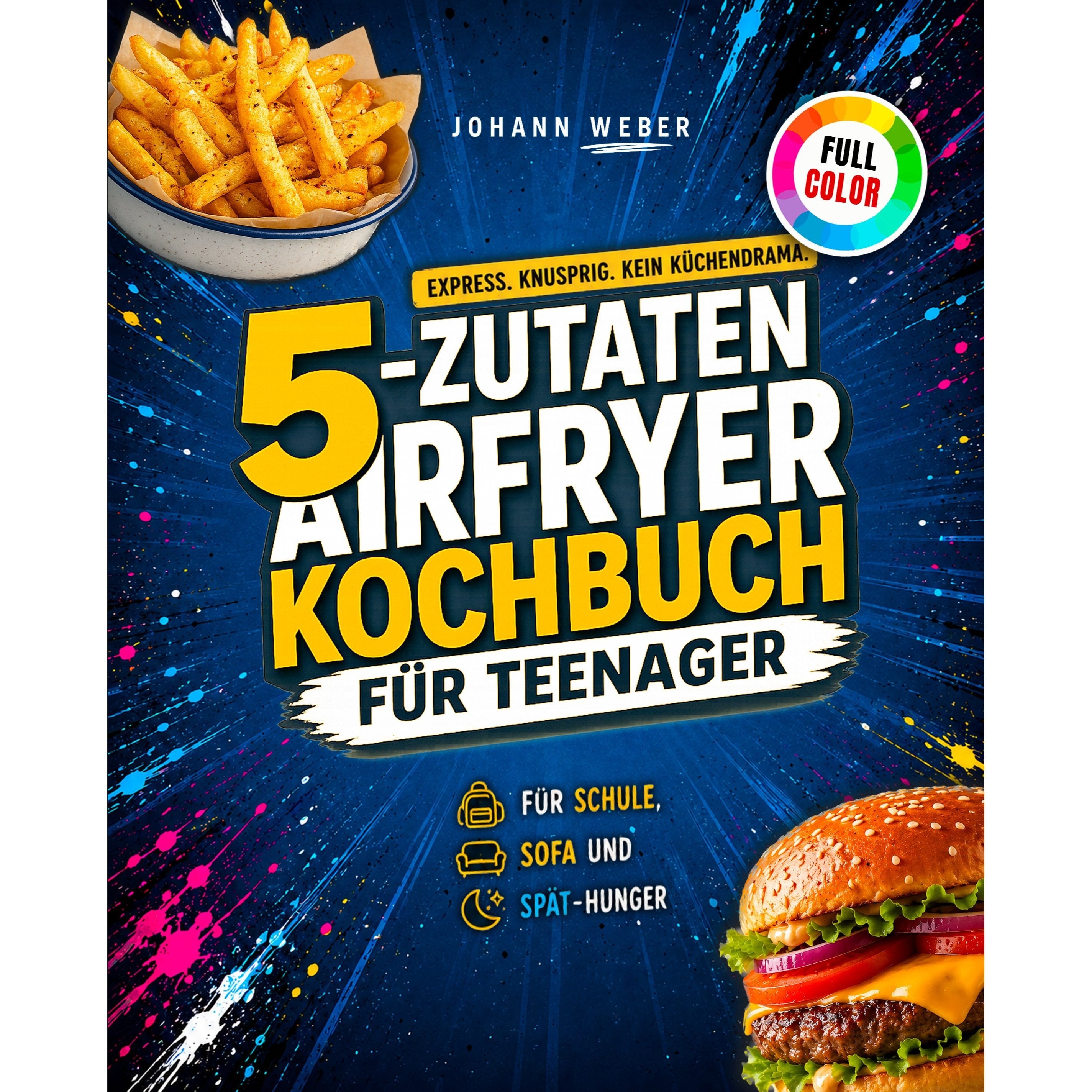 Gedruckte Bücher, 5zutaten_weber für Küche und Essbereich – Hauptansicht