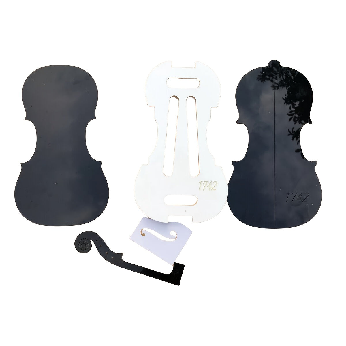 Geigenbau-Schablonen-Set, 4/4 für Alltag und Zuhause – Detailansicht 3