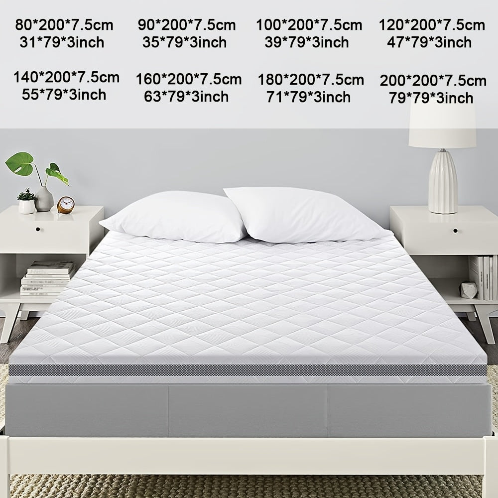 Gel-Matratzenauflage, 7,5 cm für Schlafzimmer und Bett – Hauptansicht