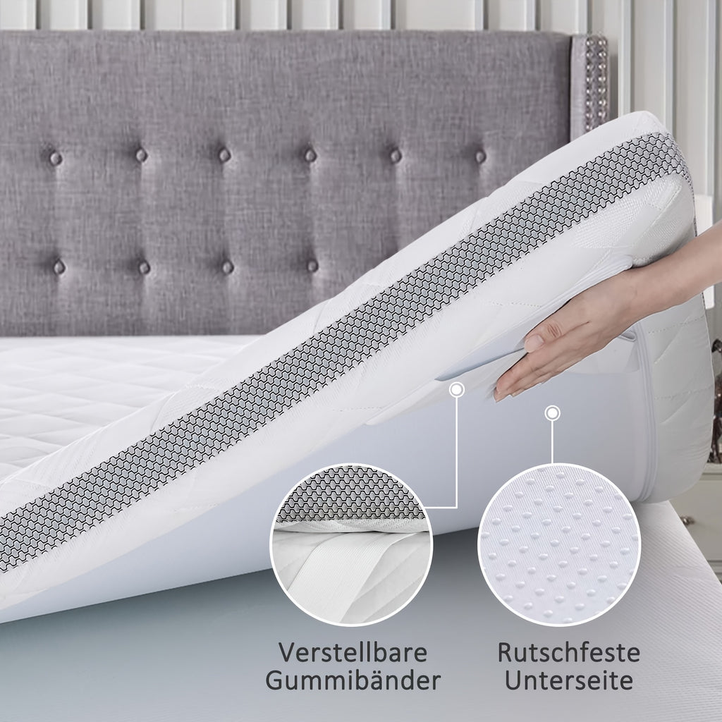 Gel-Matratzenauflage, 7,5 cm für Schlafzimmer und Bett – Detailansicht 11