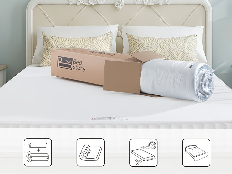 Gel-Matratzenauflage, 7,5 cm für Schlafzimmer und Bett – Detailansicht 17