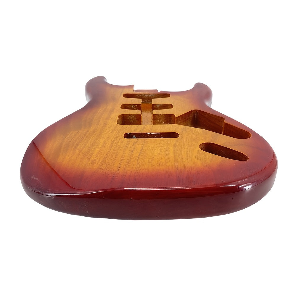 Gelbes Malerei Neues Gitarrenkorpus Ersatz für Alltag und Zuhause – Detailansicht 2