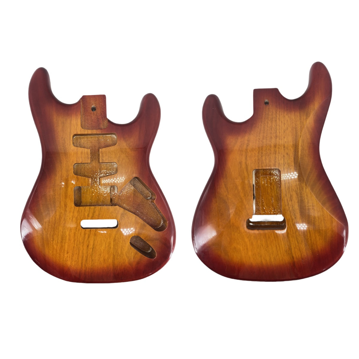 Gelbes Malerei Neues Gitarrenkorpus Ersatz für Alltag und Zuhause – Detailansicht 5