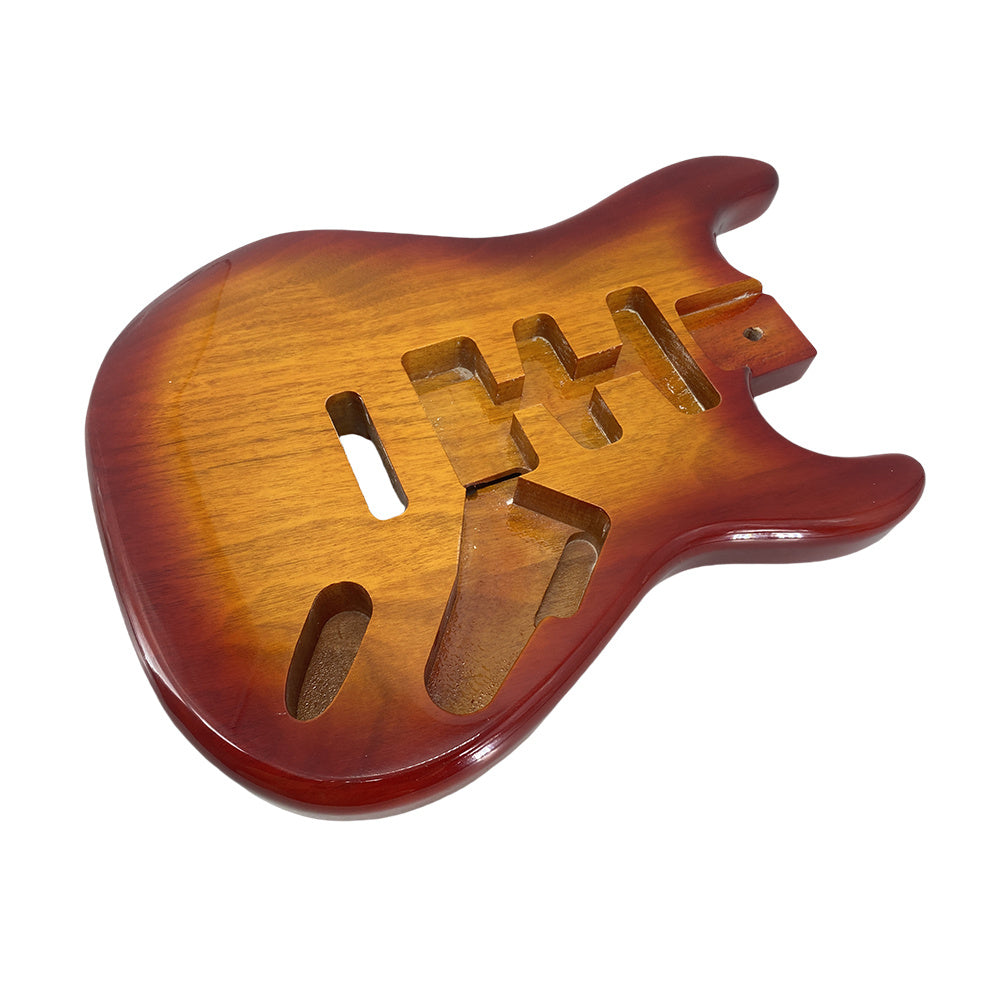 Gelbes Malerei Neues Gitarrenkorpus Ersatz für Alltag und Zuhause – Detailansicht 6