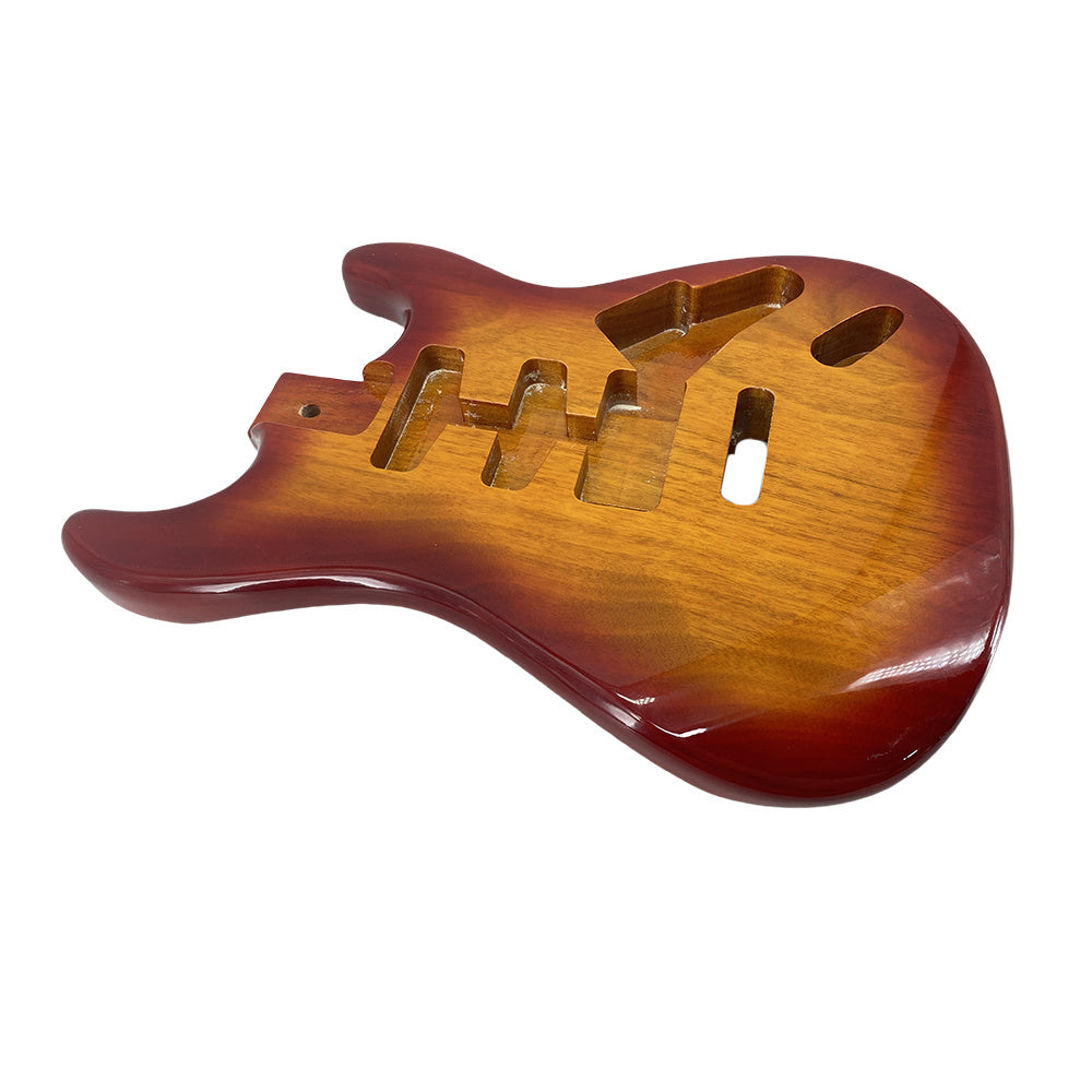 Gelbes Malerei Neues Gitarrenkorpus Ersatz für Alltag und Zuhause – Detailansicht 12