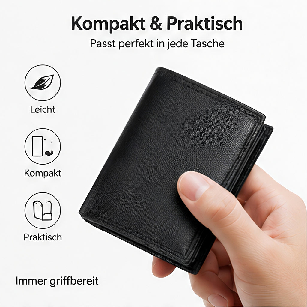 Geldbeutel, 11 Kartenfächer Hochformat für Zuhause – Detailansicht 12