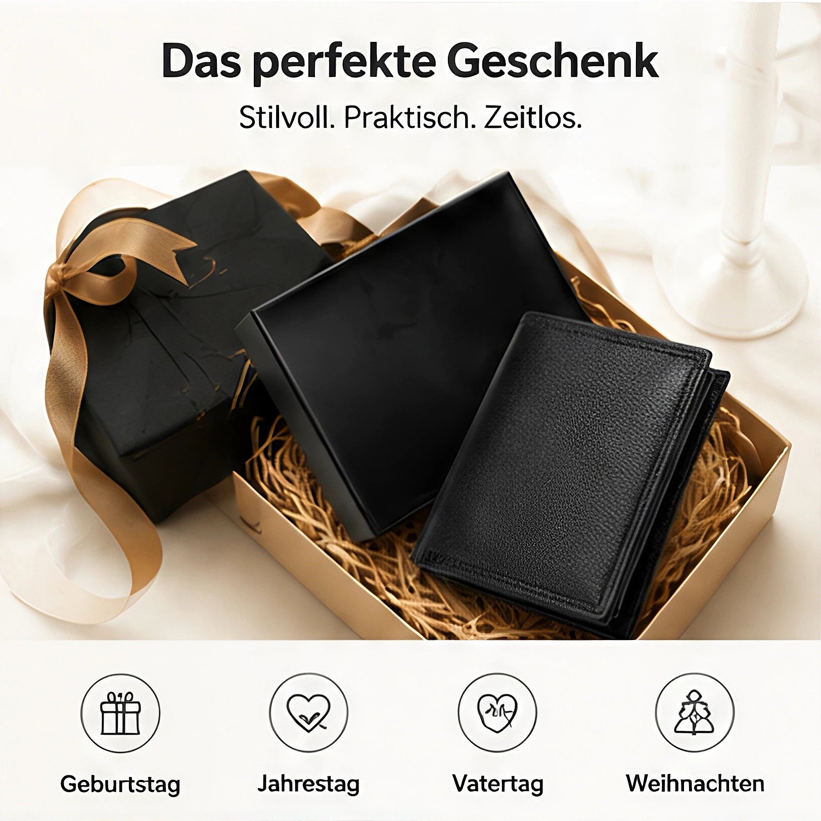 Geldbeutel, 11 Kartenfächer Hochformat für Zuhause – Detailansicht 16