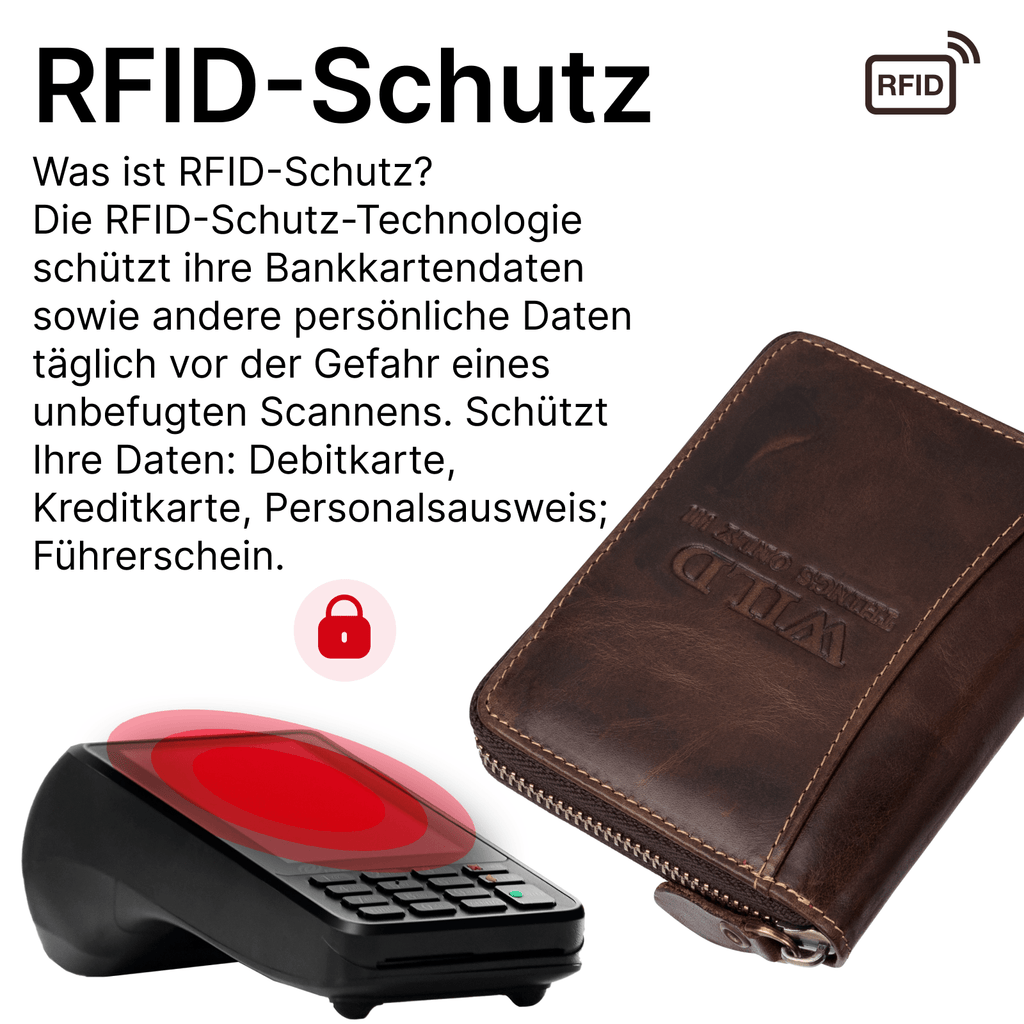 Geldbeutel, Leder für Alltag und Zuhause – Detailansicht 12