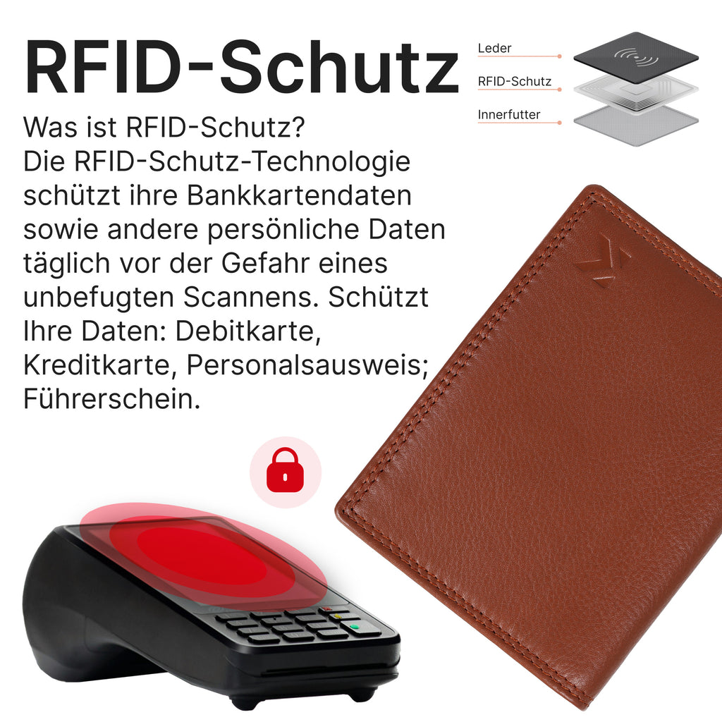 Geldbeutel, Leder für Zuhause – Detailansicht 8