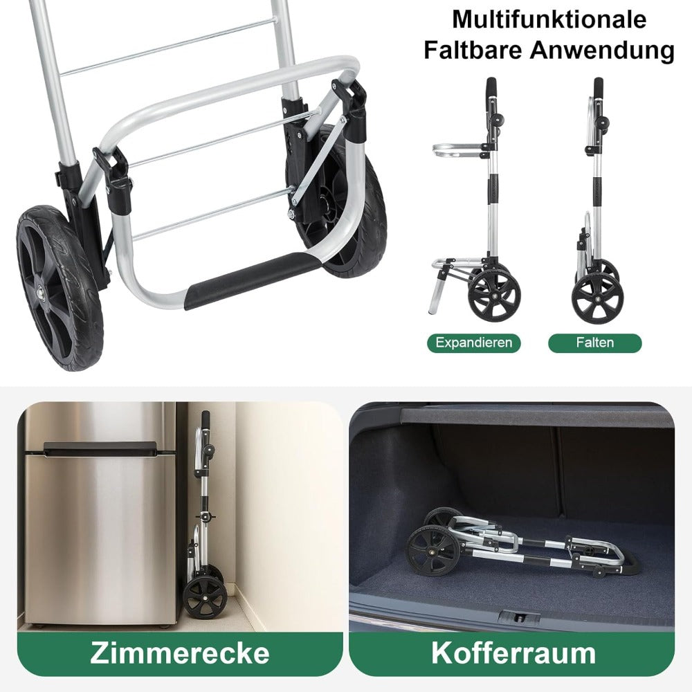 Generisch Einkaufstrolley, 64 L für Alltag und Zuhause – Detailansicht 6