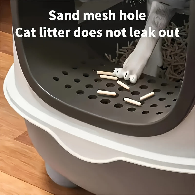 Geräumige Katzentoilette, 15 kg für Haustiere und Zuhause – Detailansicht 7